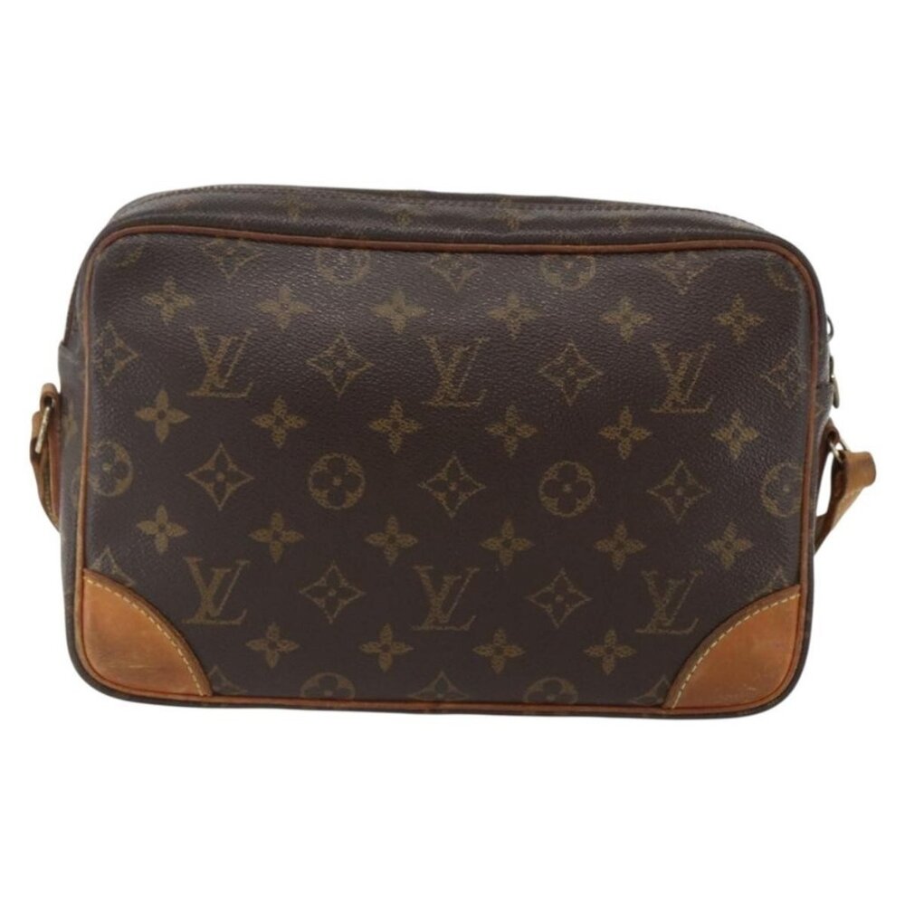 Authentic LOUIS VUITTON Monogram Trocadero 27 Shoulder Bag M51274 LV - Picture 9 of 16